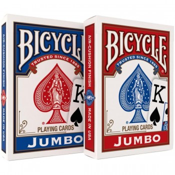 Bicycle Jumbo Blister Pack 2 kortų kaladės (Mėlynos ir raudonos)